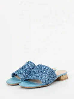 – Mules aus Flechtleder in-Andrea Puccini Sale