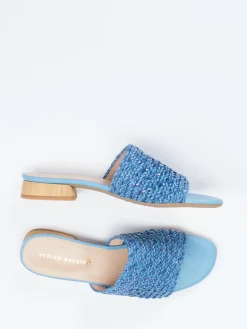 – Mules aus Flechtleder in-Andrea Puccini Sale