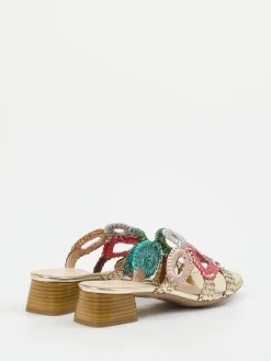 – Pantolette aus Metallic color-Andrea Puccini Best