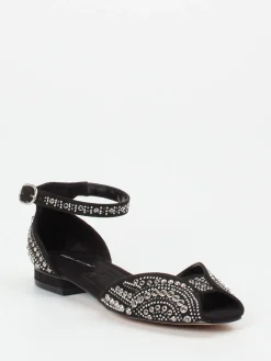 – Sandalen aus Textil in-Andrea Puccini Sale