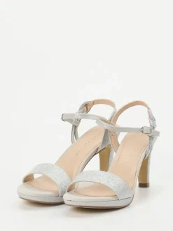 – Sandaletten aus Metallicleder-Andrea Puccini Sale