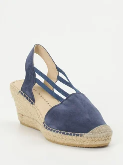 – Sandaletten aus Veloursleder Dunkel-Andrea Puccini Clearance