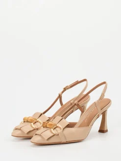– Slingback-Pumps aus Lammleder-Andrea Puccini New