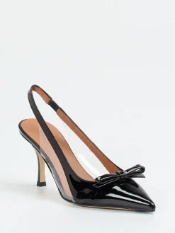 – Slingback-Pumps aus Lackleder-Andrea Puccini Sale