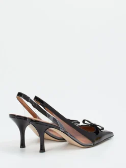 – Slingback-Pumps aus Lackleder-Andrea Puccini Sale