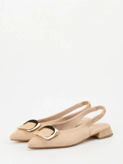 – Slingpumps aus Veloursleder-Andrea Puccini Sale