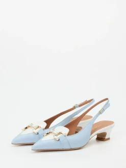 – Slingpumps aus Lammleder Pastell-Andrea Puccini New