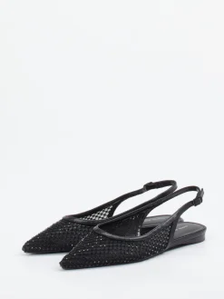 – Slingpumps aus Netzgewebe-Andrea Puccini Best
