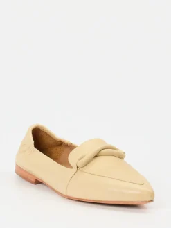 – Slipper aus Lammleder in Beige-Andrea Puccini Clearance