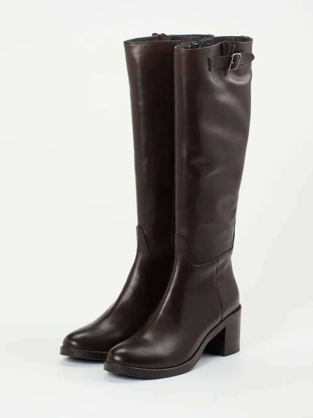 – Stiefel aus Kalbleder Dunkel-Andrea Puccini Best