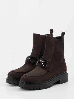 – Stiefeletten aus Veloursleder-Andrea Puccini Clearance