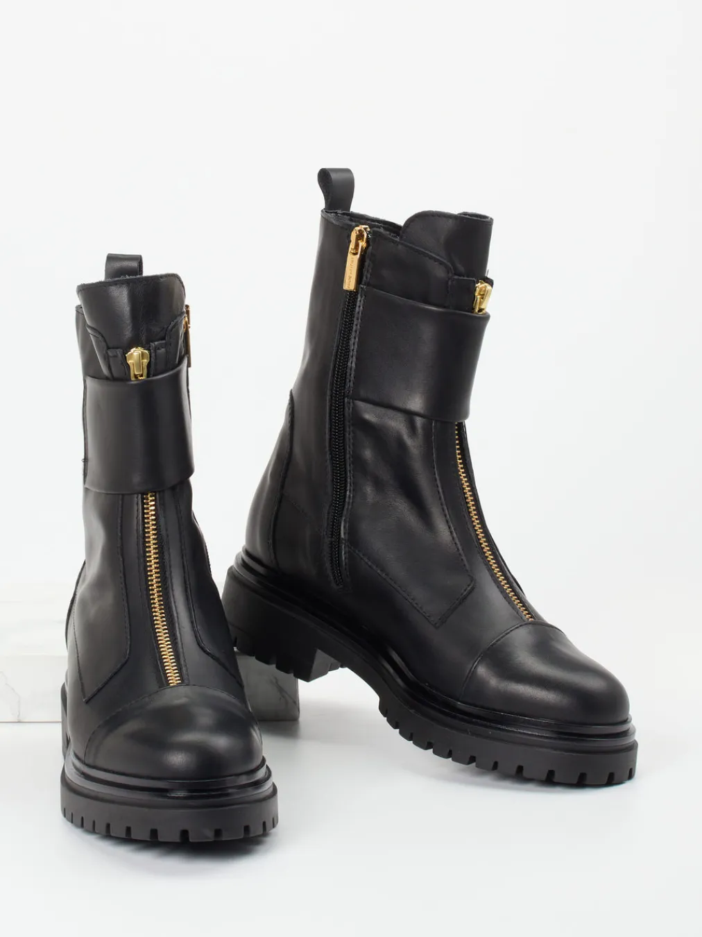 – Stiefeletten aus Kalbleder-Andrea Puccini Best