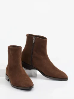 – Stiefeletten aus Veloursleder-Andrea Puccini Best