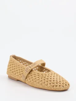 – Mary-Janes aus Flechtleder-Andrea Sabatini Outlet