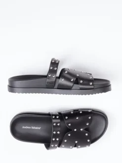 – Pantolette aus Kalbleder-Andrea Sabatini