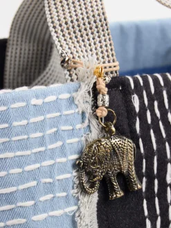 – Shopper aus Textil im Patchwork-Design-ANOKHI Sale