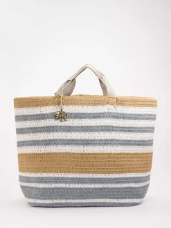 – Shopper aus Textil im Streifen-Design-ANOKHI Best