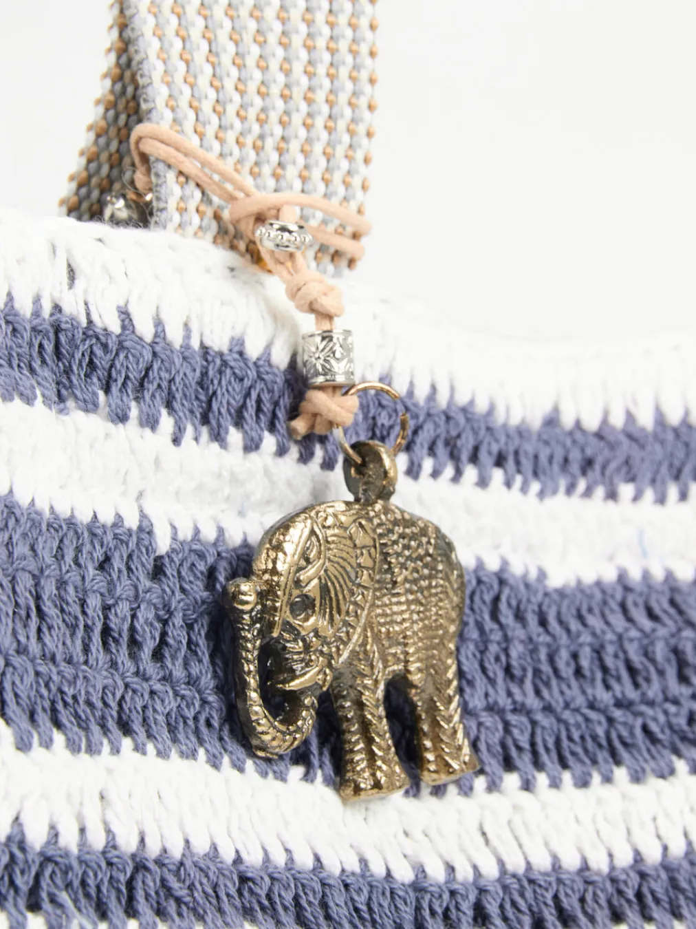 – Strandtasche aus Textil in Häkeloptik-ANOKHI Sale