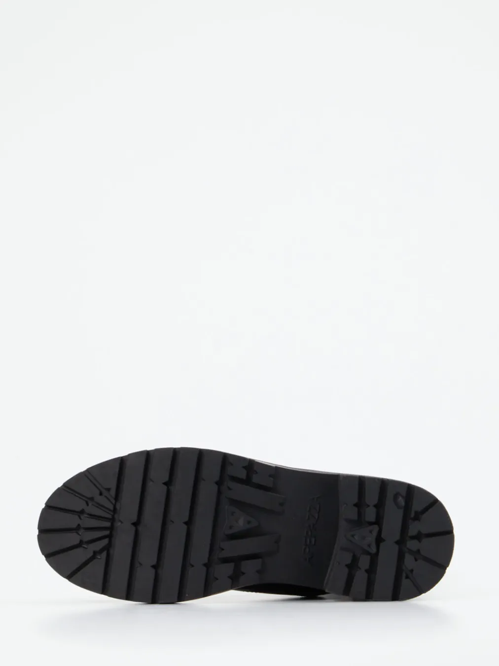 – Schnürboots aus Leder mit Strass-Apepazza New