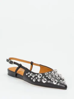 – Slingpumps aus Glattleder-Apepazza New