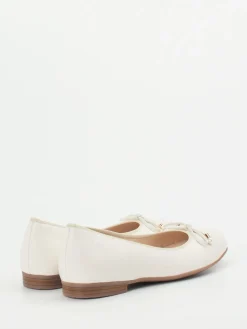 – Ballerinas aus Hirschleder in Cremeweiß-Ara Online