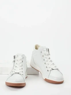 – High-Top-Sneaker aus Kalbleder Offwhite-Ara Online
