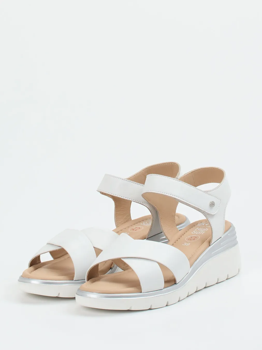 – Keilsandalette aus Kalbleder in-Ara Clearance