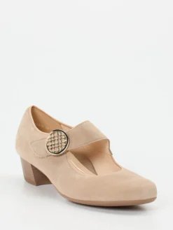 – Mary Jane Pumps aus Veloursleder-Ara New