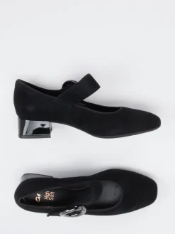 – Mary Jane Pumps aus Veloursleder-Ara Best