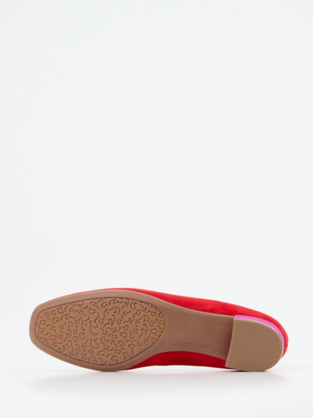 – Pumps aus Veloursleder in Signal-Ara New