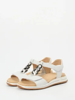– Sandalette aus Kalbleder Off-White-Ara Best