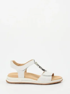 – Sandalette aus Kalbleder Off-White-Ara Best