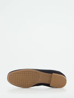 – Slipper aus Veloursleder Dunkel-Ara