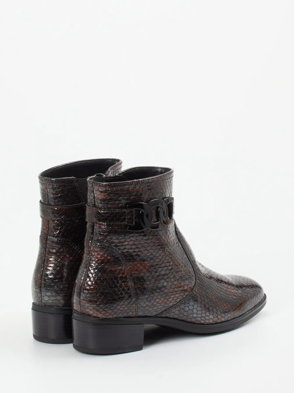 – Stiefelette aus geprägtem Leder in-Ara Discount