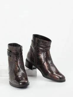 – Stiefelette aus geprägtem Leder in-Ara Discount