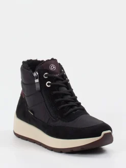 – Stiefeletten aus Veloursleder gefüttert-Ara Best