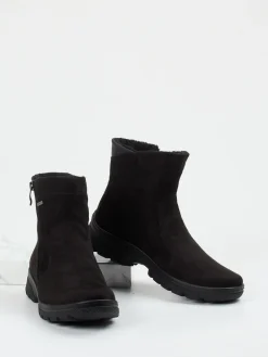 – Winterstiefelette aus Veloursleder-Ara