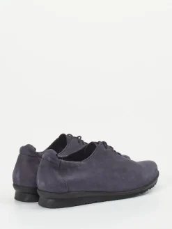 – Schnürschuhe aus Lammleder in Dunkel-Arche Discount