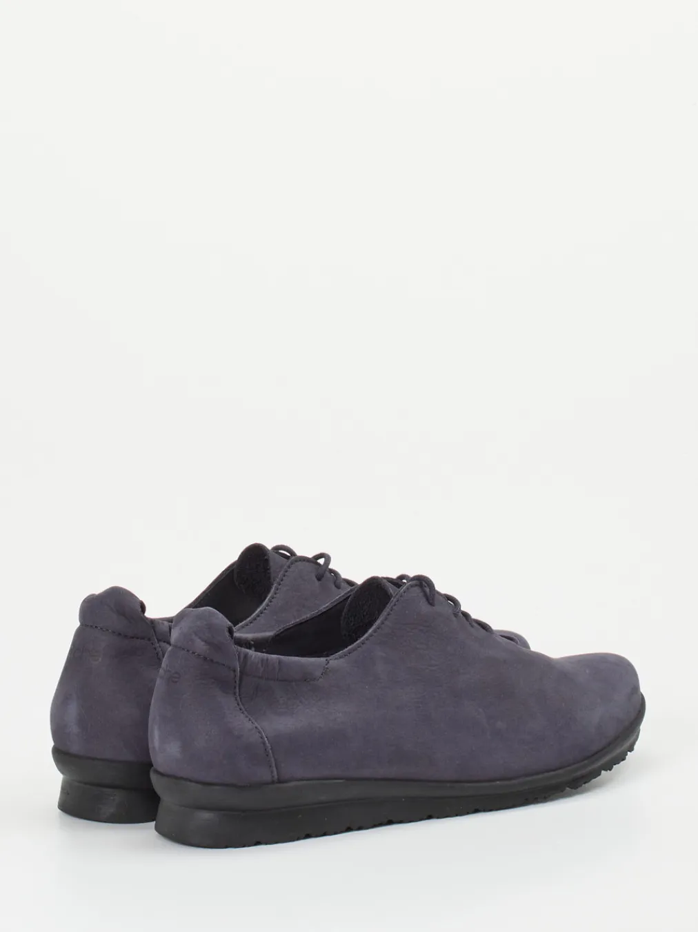 – Schnürschuhe aus Lammleder in Dunkel-Arche Discount