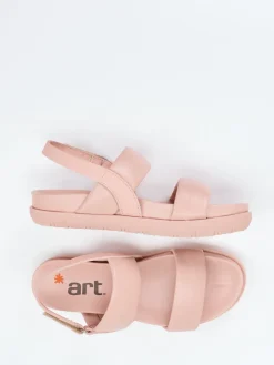 – Sandalen aus Kalbleder in Rosé-Art Best