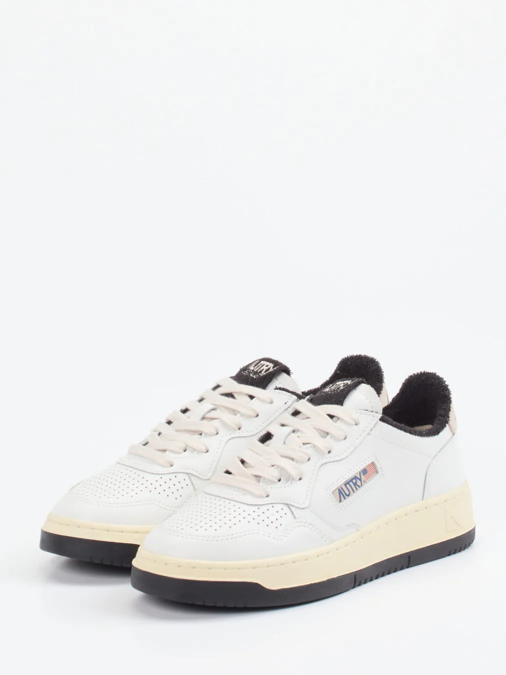 – Low-Top Sneaker aus Kalbleder Offwhite-Autry Outlet