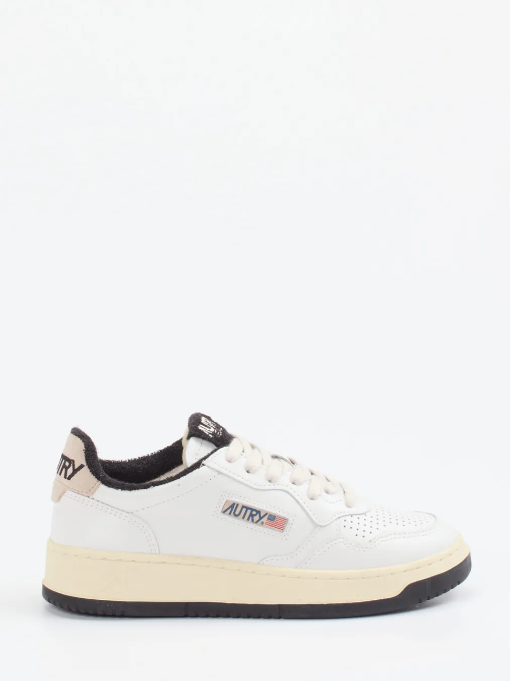 – Low-Top Sneaker aus Kalbleder Offwhite-Autry Outlet