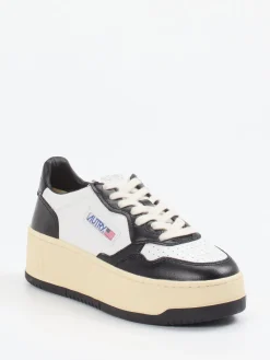 – Plateau-Sneaker aus Leder-Autry Hot