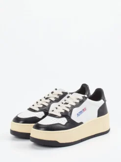 – Plateau-Sneaker aus Leder-Autry Hot