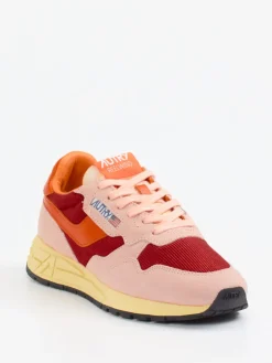 – Retro-Sneaker aus Veloursleder Blassrosa-Autry Sale
