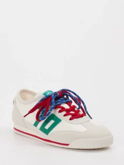 – Retro-Sneaker aus Veloursleder und Canvas-Back 70 Outlet