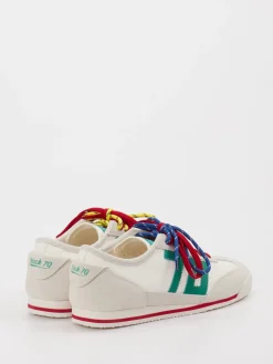 – Retro-Sneaker aus Veloursleder und Canvas-Back 70 Outlet