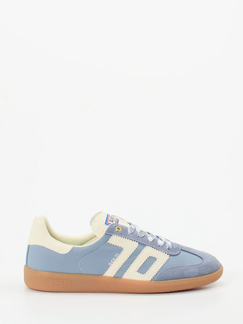 – Retro-Sneaker aus Veloursleder Pastell-Back 70 Best