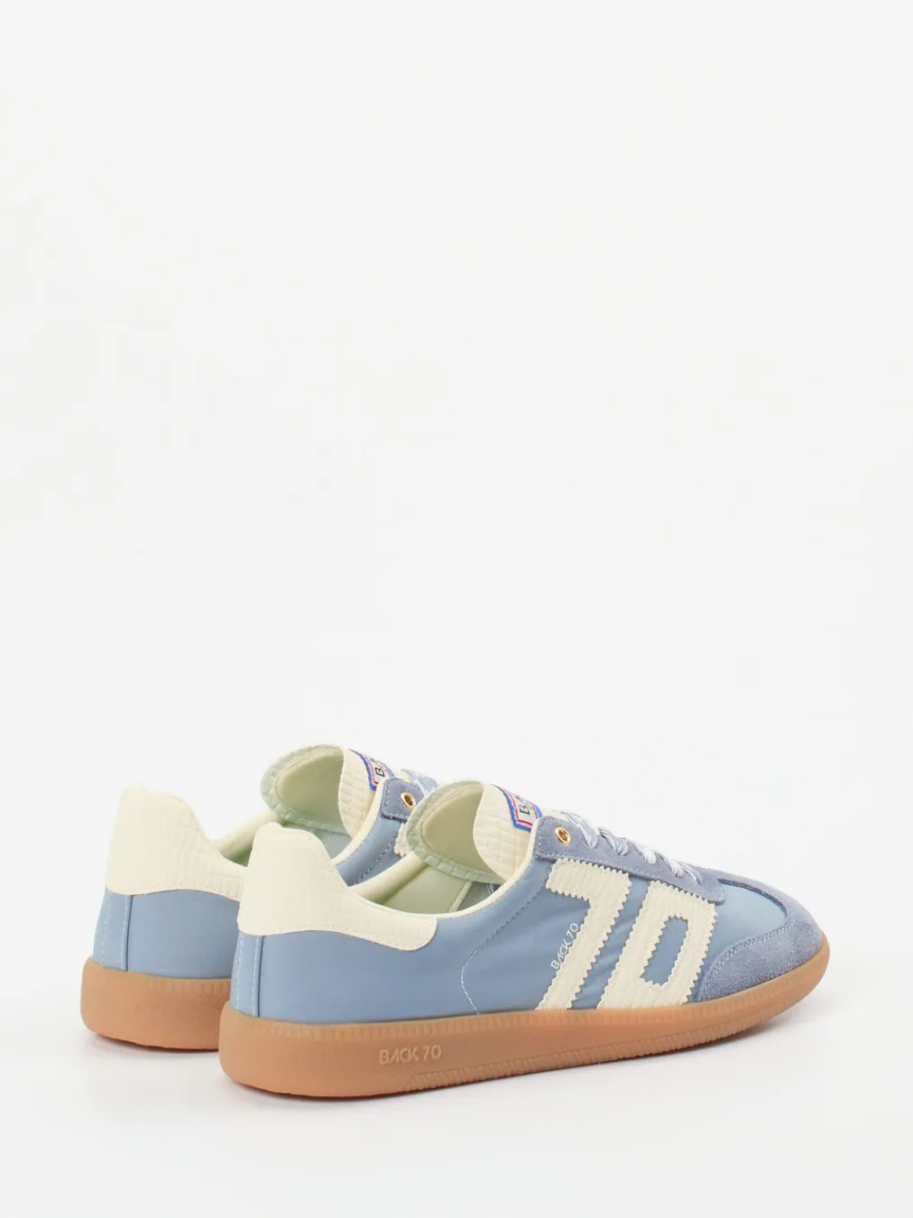 – Retro-Sneaker aus Veloursleder Pastell-Back 70 Best