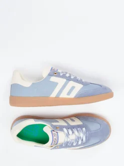 – Retro-Sneaker aus Veloursleder Pastell-Back 70 Best